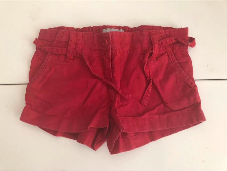 rood kort shortje H&M 2-3 j 98, Kinderen en Baby's, Kinderkleding | Maat 98, Gebruikt, Meisje, Broek, Ophalen of Verzenden