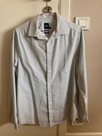Brice wit en zwart herenshirt maat S, Kleding | Heren, Overhemden, Ophalen of Verzenden, Gedragen