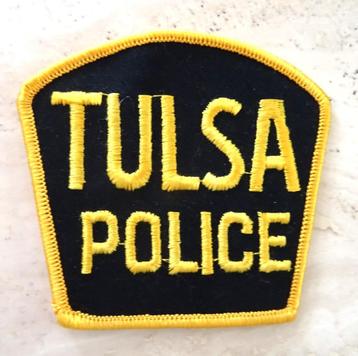 Patch Tulsa Police. Oklahoma, VS. Verzameld in 1980 beschikbaar voor biedingen