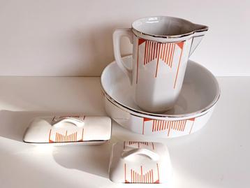 Art Deco Lampetstel, Ophalen