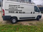 Camionnette de déménagement, transport de colis charleroi et, Particulier, Te koop