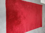 Zeer mooi tapijt - rode kleur - erg zacht, Ophalen, Gebruikt, 100 tot 150 cm, 150 tot 200 cm