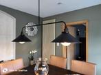 Hanglamp bruin, Huis en Inrichting, Lampen | Hanglampen, Ophalen, Zo goed als nieuw, Industrieel, Metaal
