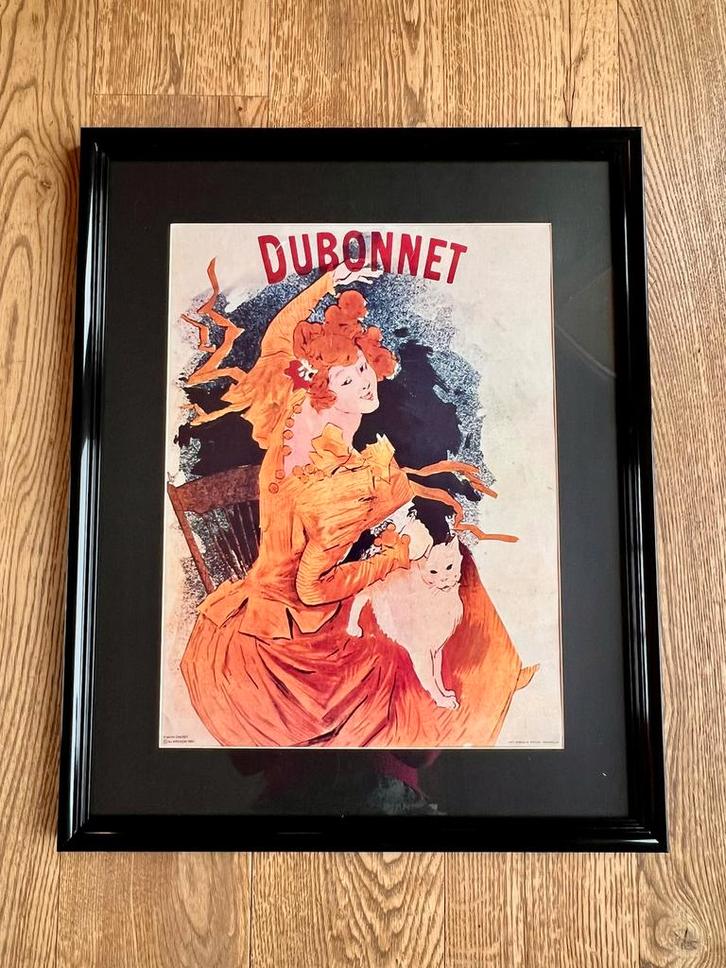 Originele reclameposter Quinquina Dubonnet Ricard Spadem, Verzamelen, Posters, Zo goed als nieuw, Reclame, Rechthoekig Staand
