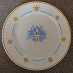 Bord Villeroy & Boch vrijmetselarij Gent, Antiek en Kunst, Ophalen of Verzenden
