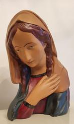 Heilige Maagd Maria Beeld/Buste, in gips, Antiek en Kunst, Ophalen of Verzenden