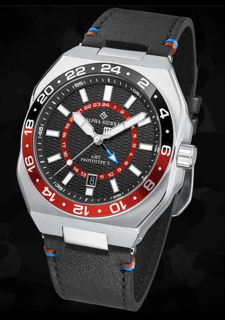 ALPHA SIERRA PROTOTYPE Y SPORT CHRONO TWV599€! 💯%NIEUW!, Handtassen en Accessoires, Sporthorloges, Nieuw, Ophalen of Verzenden