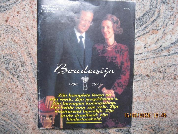 Speciale Editie Dag Allemaal Koning Bodewijn, Verzamelen, Koningshuis en Royalty, Zo goed als nieuw, Tijdschrift of Boek, Ophalen of Verzenden
