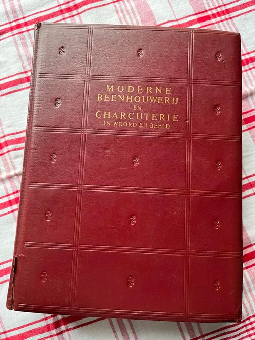 Moderne beenhouwerij en charcuterie . J.W.Baretta, Antiek en Kunst, Antiek | Boeken en Manuscripten, Ophalen