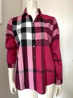 Burberry Brit chemise check rose femme XS, Comme neuf, Taille 34 (XS) ou plus petite, Burberry, Rose
