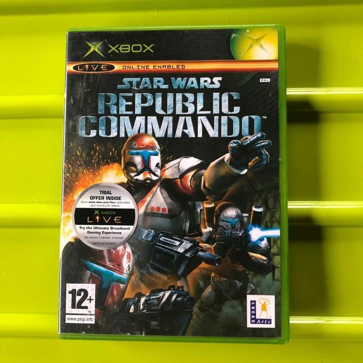XBOX Star Wars Republic Commando (1), Games en Spelcomputers, Games | Xbox Original, Gebruikt, Avontuur en Actie, 1 speler, Vanaf 12 jaar