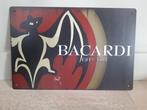 BACARDI EST 1862 metalen vintage look wandplaat 20x30cm, Verzamelen, Ophalen of Verzenden, Nieuw, Reclamebord