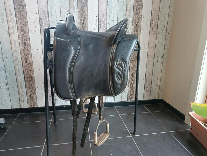 Startrekk Espaniola Bonita, Dieren en Toebehoren, Paarden en Pony's | Zadels, Gebruikt, Dressuur, Ophalen