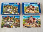 Playmobil puzzels 60 stuks dierenkliniek en boerderij, Ophalen of Verzenden, Zo goed als nieuw