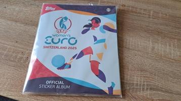 TOPPS(NO PANINI)VROUWEN EURO 2025 ##LEEG ALBUM +SET beschikbaar voor biedingen