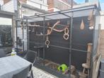 Voliere, Dieren en Toebehoren, Ophalen, Zo goed als nieuw, Aluminium, Volière