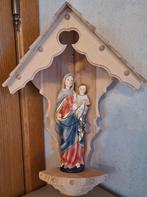 Handgemaakt Oostenrijks kruis met Mariabeeld, Verzamelen, Ophalen, Beeld(je)