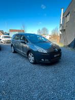Peugeot 5008 HDI 185 000 km, Autos, Argent ou Gris, 7 places, Boîte manuelle, Noir
