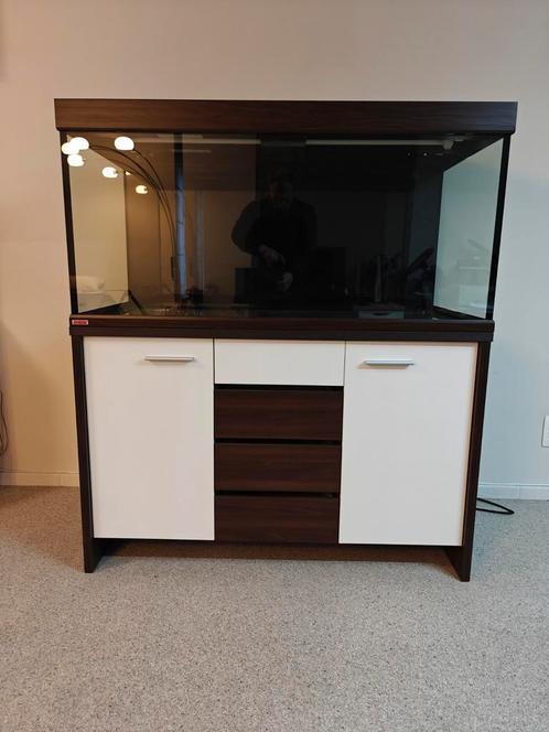 Eheim Scubaline 460 Aquarium met meubel + vele toebehoren., Dieren en Toebehoren, Vissen | Aquaria en Toebehoren, Gebruikt, Leeg aquarium