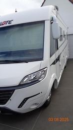 Pilote G 740 integraal:  18900 km !!, Caravans en Kamperen, Mobilhomes, Integraal, Ringverwarming, Fiat, Luifel
