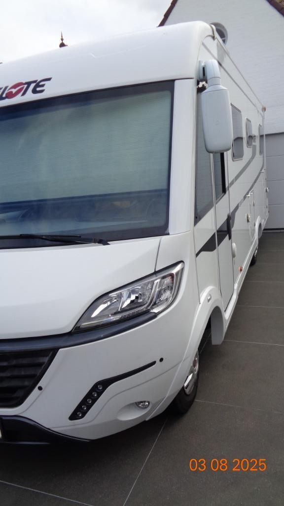 Pilote G 740 integraal:  18900 km !!, Caravans en Kamperen, Mobilhomes, Particulier, tot en met 4, Integraal, Pilote, Fiat, Diesel