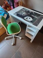 Kinder bureau en stoel, Ophalen