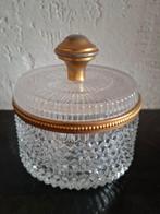 Kristallen snoeppotje, Enlèvement ou Envoi, Utilisé, Cristal, Autres types