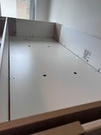 Halfhoog kinderbed met opbergruimte. Exclusief matras, Kinderen en Baby's, Ophalen, 85 tot 100 cm, Gebruikt, Hoogslaper of Stapelbed