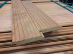 Partij 16.90m2 Bilinga vlonderplanken 27x145x1000mm, Planken, Nieuw, Ophalen of Verzenden, Hardhout