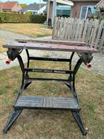 Workmate black&decker, Ophalen, Gebruikt, 70 tot 120 cm, Bankschroef