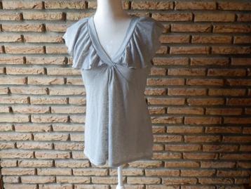 (173) - blouse femme t.40 grise - in extenso - beschikbaar voor biedingen