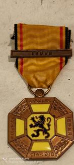 Médaille des Trois Cités agrafe Ypres, Ophalen
