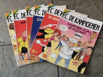 16 strips (6x kampioenen en 10x jerom) beschikbaar voor biedingen