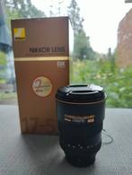 Nikon Nikkor AF-S 17-55 f/2.8 G IF-ED, Audio, Tv en Foto, Foto | Lenzen en Objectieven, Ophalen of Verzenden, Zo goed als nieuw