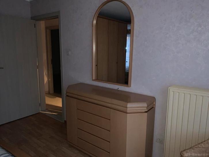Slaapkamermeubel, Huis en Inrichting, Slaapkamer | Bedden, Zo goed als nieuw, Tweepersoons, 180 cm, Overige maten, Hout, Ophalen