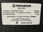 Luidsprekers Pioneer S-Z71, Audio, Tv en Foto, Luidsprekerboxen, Overige merken, Front, Rear of Stereo speakers, Gebruikt, 60 tot 120 watt