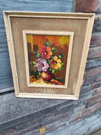 huile sur panneau fleur signe armand lacour, Enlèvement ou Envoi