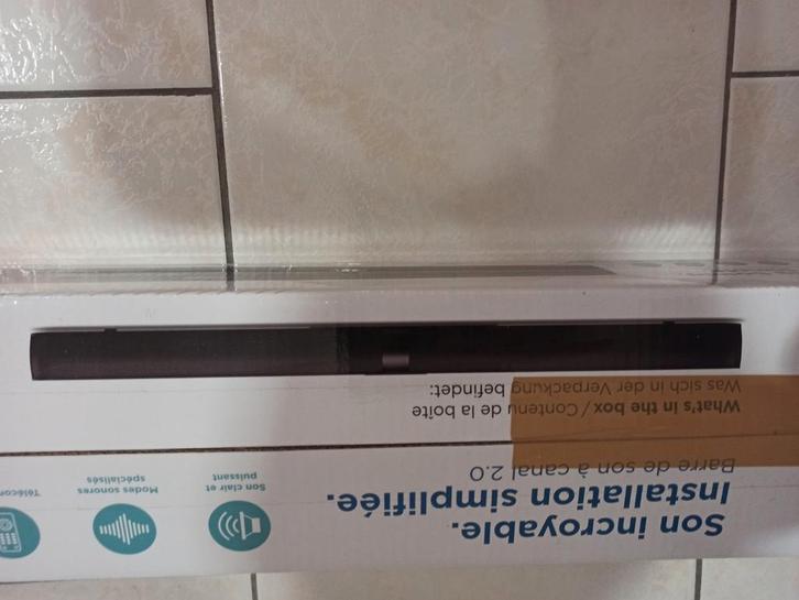 TCL 7 barre de son neuve jamais fonctionnée, TV, Hi-fi & Vidéo, Barres de son, Comme neuf, Enlèvement