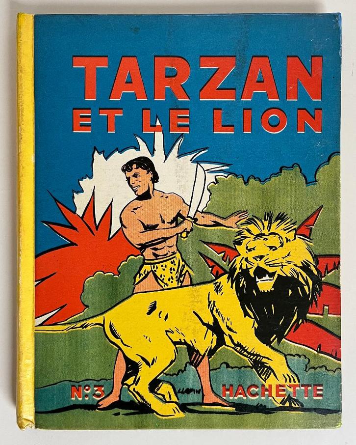 Tarzan et le Lion - Hachette - 1937, Livres, BD, Envoi