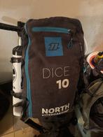 North DICE 10m - vlieger, Watersport en Boten, Kitesurfen, Ophalen, Gebruikt, 10 m², Kite