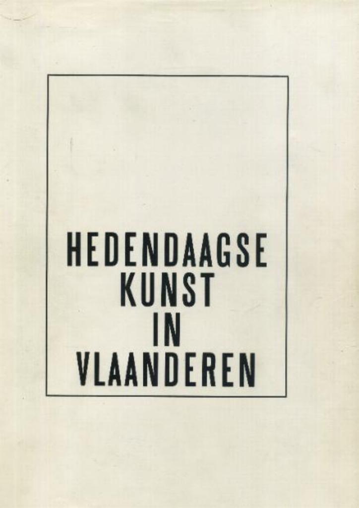 Hedendaagse kunst in Vlaanderen, Deel 1, Boeken, Kunst en Cultuur | Beeldend, Zo goed als nieuw, Ophalen of Verzenden