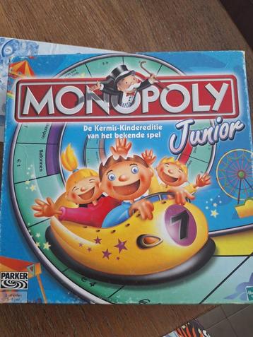 Monopoly junior beschikbaar voor biedingen