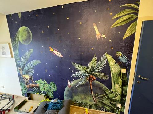 Kinderkamer behang from jungle to space, Enfants & Bébés, Chambre d'enfant | Aménagement & Décoration, Neuf, Décoration murale