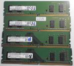 Kit 4 x 4 Gb DDR4 à 2666 Mhz, 2666 Mhz, 16 GB, Desktop, Ophalen of Verzenden