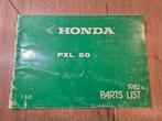 Parts list Honda PX-L 50, Enlèvement ou Envoi