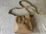 Handtas crossover / leder, Enlèvement ou Envoi, Utilisé, Beige, Sac à main