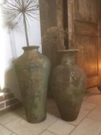 2 héél oude kruiken / potten in aardewerk, Antiek en Kunst, Ophalen of Verzenden