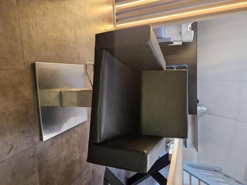 Kapsalon interieur stoelen wasbak spiegel, Services & Professionnels, Coiffeurs & Coiffeurs à domicile