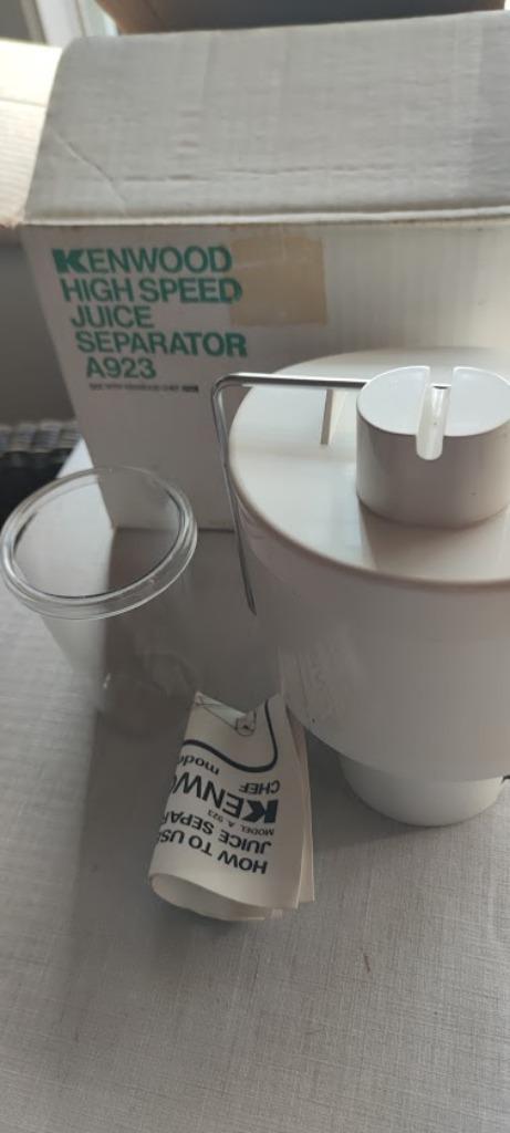 Kenwood sapcentrifuge voor A901 de A923, Elektronische apparatuur, Juicers, Nieuw, Sapcentrifuge, Elektrisch, Ophalen