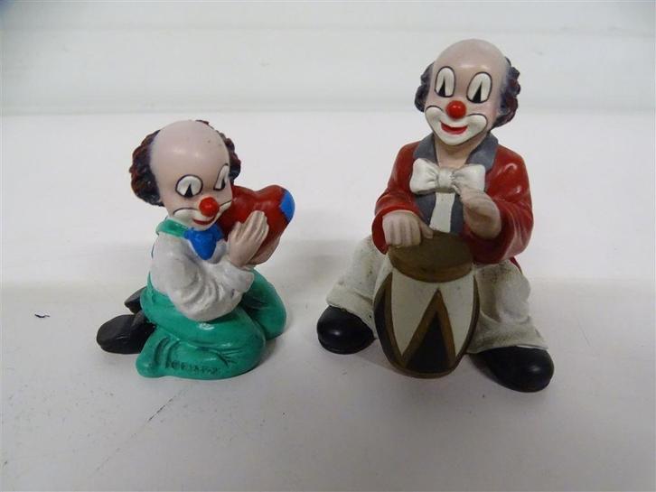 A6479. 3x Mini Gilde Clowns Beeldjes, Verzamelen, Beelden en Beeldjes, Gebruikt, Ophalen of Verzenden